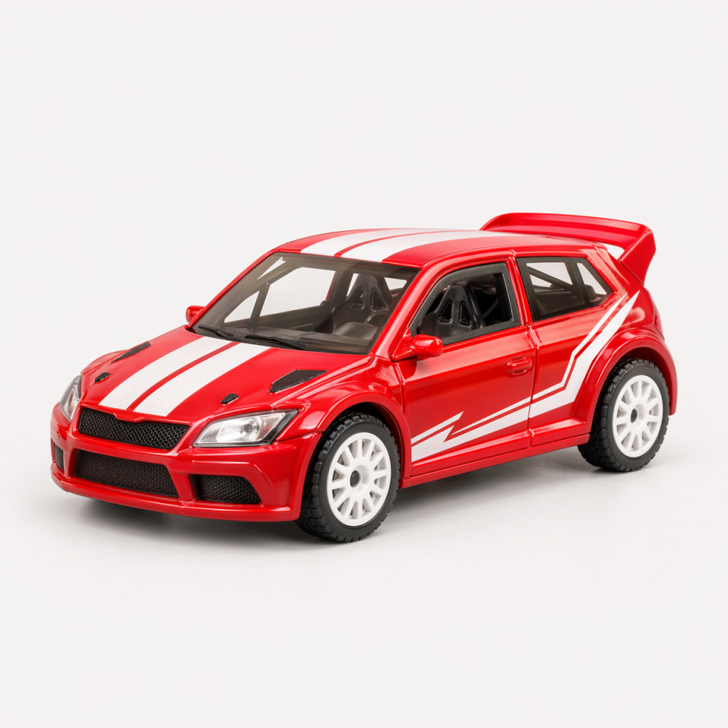 Coche de juguete Rojo Rally - imagen de producto demo