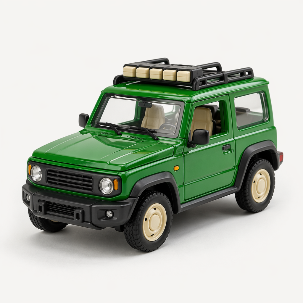 Coche de juguete Verde Rescate - imagen de producto demo